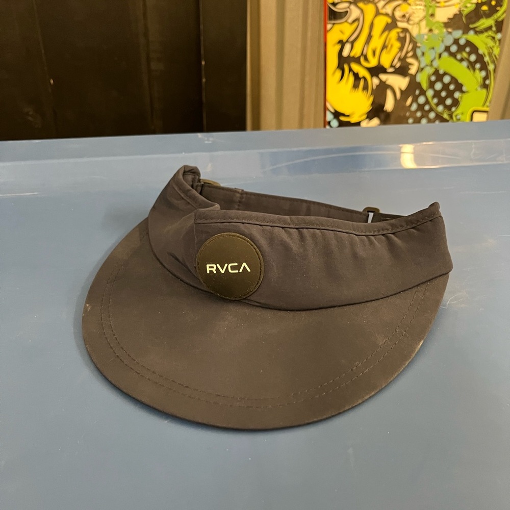 RVCA Charcoal Men's Visor